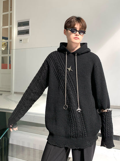 Polyester Fleece Hoodie for Men