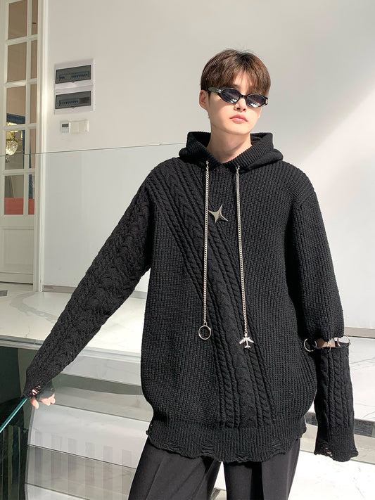 Polyester Fleece Hoodie for Men