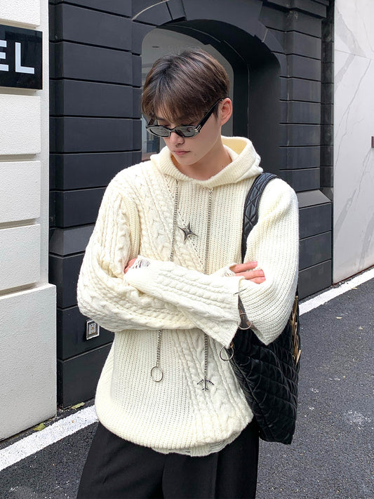 Polyester Fleece Hoodie for Men